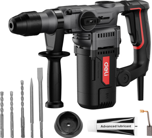 Перфоратор Deli RS EDE-DC26-3E 1100 Вт, 5 Дж, 3 режима, кейс