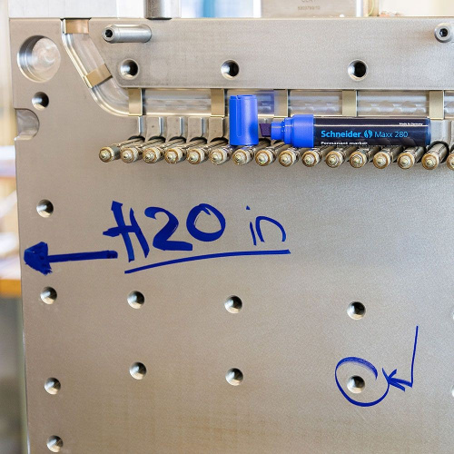 Маркер перманентный "Maxx 280", 4-12 мм, черный фото 4 Маркер перманентный "Maxx 280", 4-12 мм, черный фото 4