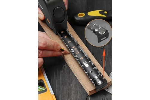 Набор ручного инструмента Deli HS EHT0006 6 предметов, Soft Touch, черный фото 5