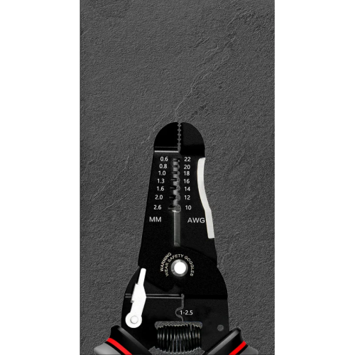 Инструмент для снятия изоляции Deli RS EDL2667, 180 мм, 0.6 - 2.6 мм фото 6