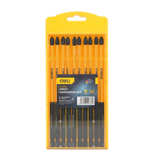 Бита Deli YS EDL251150, ударная, 10 шт., PH2 x 150 мм фото 11