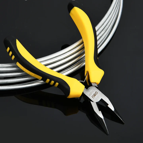 Мини-длинногубцы Deli YS ED103205, 125 мм фото 6