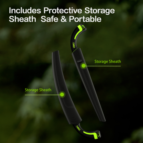 Пила садовая Deli GS EDL-YL2204, 350 мм, изогнутая, складная фото 9