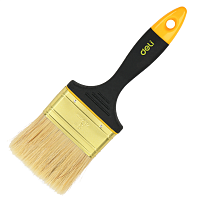 Кисть малярная Deli YS EDL509145, плоская, 3"-75 мм, смешанная щетина