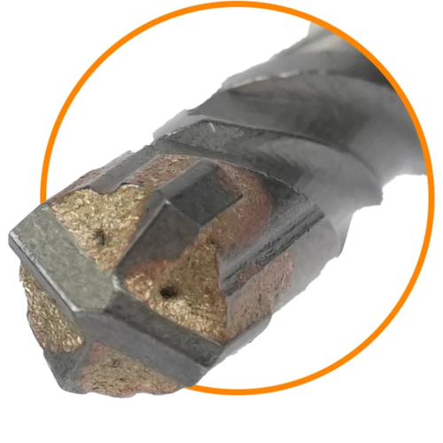 Бур по бетону Deli YS EDH-YCZ16016-E1, 16 x160 мм, X-Tip, SDS-PLUS фото 4