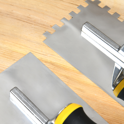 Гладилка  Deli YS EDL509321, нержавеющая, 280 x 130 мм, зуб 10 x 10 мм фото 5