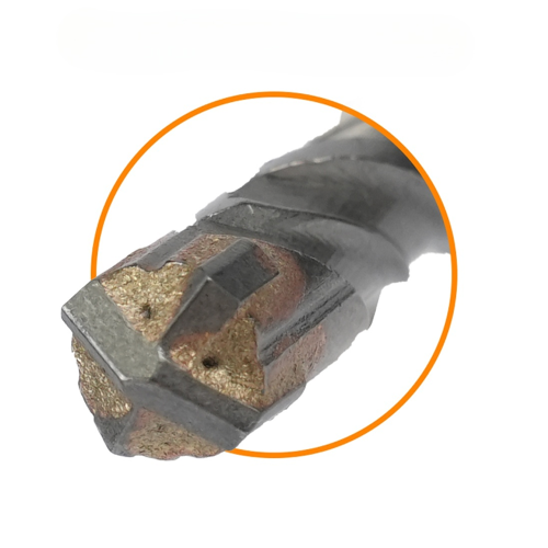 Бур по бетону Deli YS EDH-YCZ16010-E1, 10 x 160 мм, X-Tip, SDS-PLUS фото 7