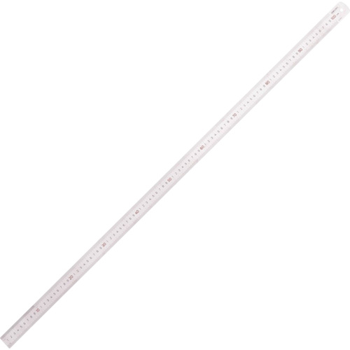 Линейка металлическая измерительная Deli "8100", 100 см, серебристый, -30%