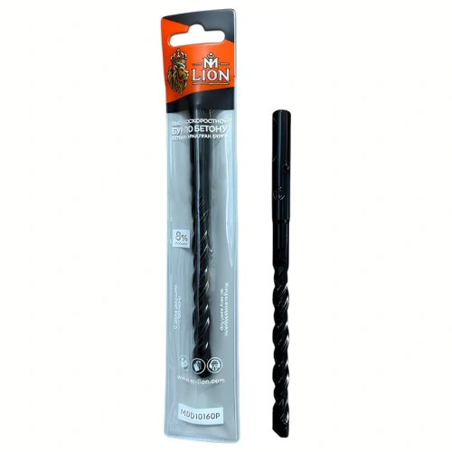 Бур M-Lion MDD6110P, по бетону, 6 х 110 мм, SDS+, двойная резьба
