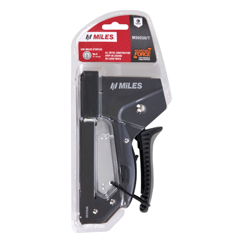 Степлер скобозабивной Miles M50250/T стальной корпус, регулировка силы удара фото 3 Степлер скобозабивной Miles M50250/T стальной корпус, регулировка силы удара фото 3