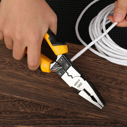 Плоскогубцы Deli YS EDL100008, многофункциональные, 215 мм, комбинированные фото 6