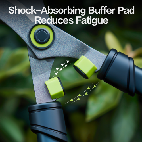 Сучкорез садовый Deli GS EDL-YL1006, 650 мм, черный/зеленый фото 7