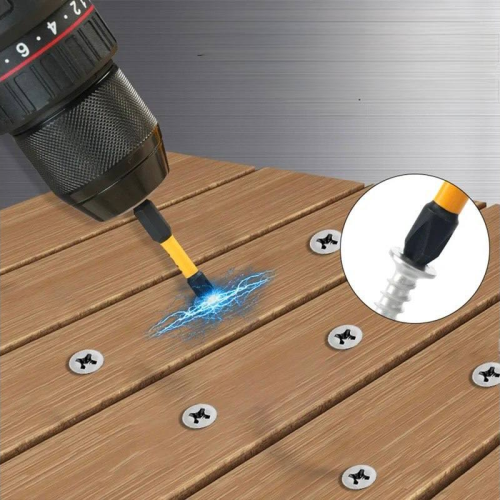 Бита  Deli YS EDL251050, ударная, 10 шт., PH2 x 50 мм фото 6