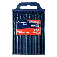 Сверло по металлу CUTOP Profi C05010, 4.5х80 мм, 10 шт