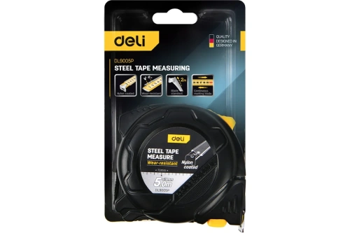 Рулетка Deli YS EDL9005P 5 м/19 мм фото 5