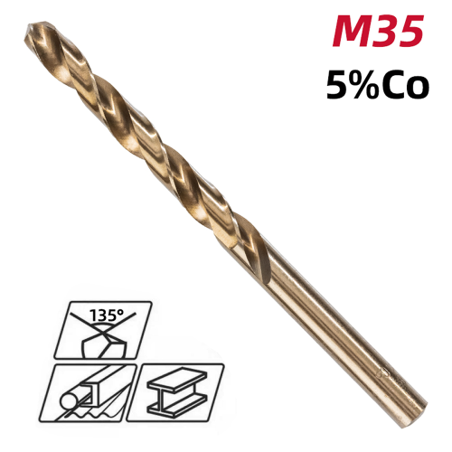 Сверло по металлу Deli RS EDH-MHZ070-E2, 7.0 мм, DIN 338, HSCo 5% фото 2