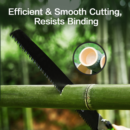 Пила садовая Deli GS EDL-YL2204, 350 мм, изогнутая, складная фото 5