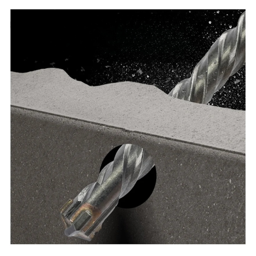 Бур по бетону Deli YS EDH-YCZ11006-E1, 6 x 110 мм, X-Tip, SDS-PLUS фото 6