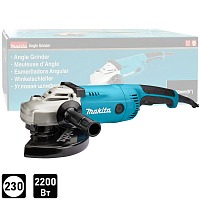 Угловая шлифмашина MAKITA GA9020, 2200 Вт, 230 мм