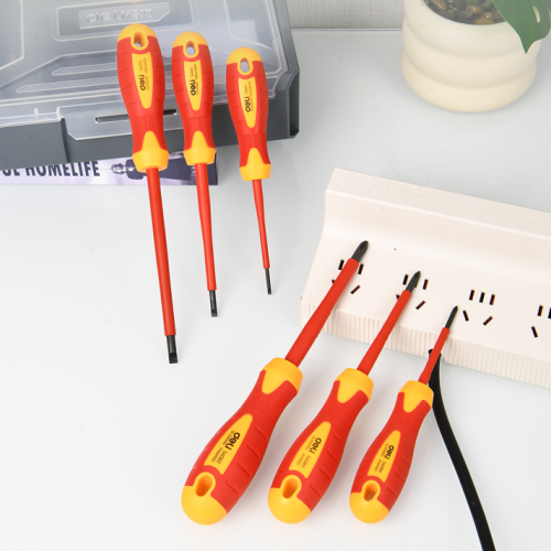 Набор диэлектрических отверток Deli YS EDL510006T, 3 SL, 3 PH фото 2