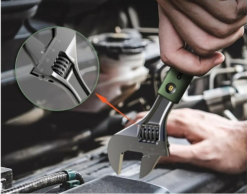 Набор ручного инструмента Deli HS EHT0008L 8 предметов, Soft Touch, зеленый фото 7