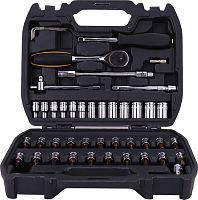 Набор инструмента Deli YS EDL1046 1/4", 4-14 мм, 46 шт., кейс