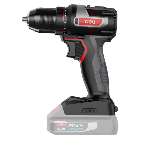 Аккумуляторная дрель-шуруповерт Deli RS EDE-DZ20-1, 20 В, 50 Нм, без АКБ и З/У, коробка фото 2