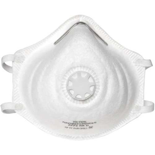 Респиратор ИСТОК-3ФК с клапаном выдоха FFP3 формованный, 1 шт/упак Респиратор ИСТОК-3ФК с клапаном выдоха FFP3 формованный, 1 шт/упак