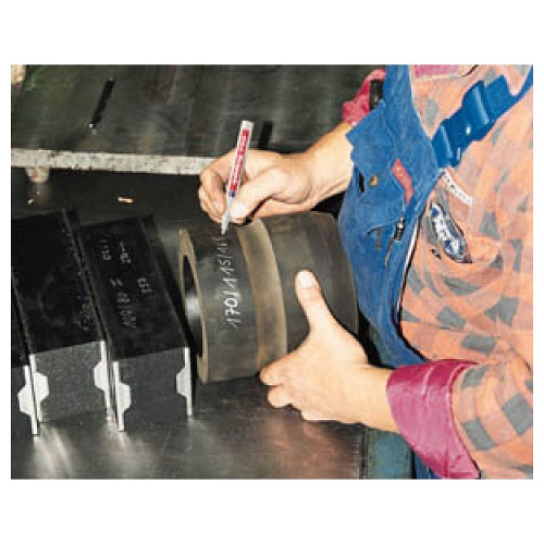 Маркер перманентный на нитрокраске Edding "750" фото 3