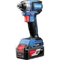 Аккумуляторный шуруповерт DongCheng DCPL165 (TYPE EM) 20 В, 165 Нм, 2 АКБ, 4 Ач, З/У 2 А