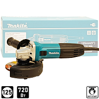 Угловая шлифмашина MAKITA GA5030R, 720 Вт, 125 мм
