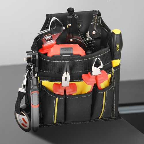 Сумка поясная Deli YS DLP08, для инструмента, 6 карманов фото 3