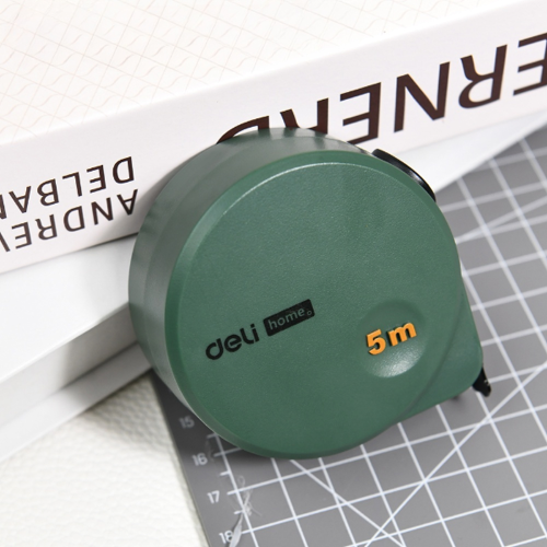 Рулетка Deli HS EHT8519L, 5 м х 19 мм, Soft Touch, зеленый фото 4