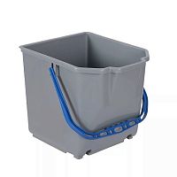Ведро 18 л, серый, синий