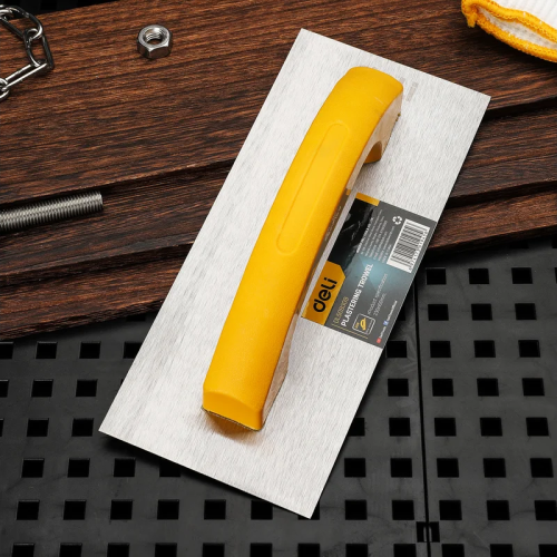 Гладилка Deli YS EDL509309, нержавеющая, 230 x 100 мм, 2-х компонентная рукоятка фото 4