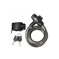 Замок тросовый велосипедный Deli YS EDL508063, 15х1200мм, ключи 2 шт