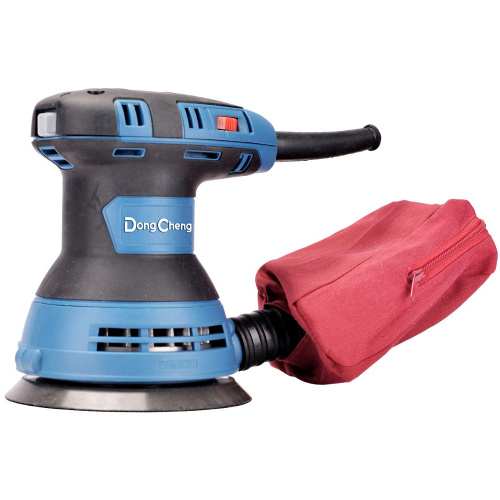 Эксцентриковая шлифмашина DongCheng DSA125, 300 Вт, 125 мм фото 3