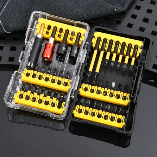 Набор ударных бит Deli YS EDL251203, с держателем, 39 шт. фото 4