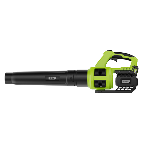 Воздуходувка Deli GS EDG012-1, аккумулятор, бесщеточная, 20 В, 4Ач, коробка, черный, зеленый фото 2