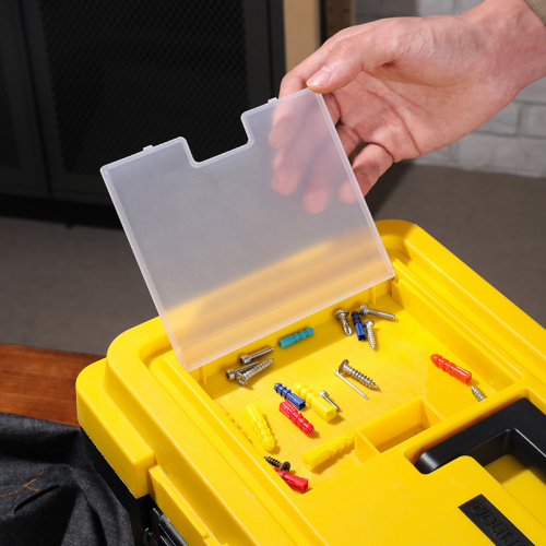 Ящик для инструмента Deli YS EDL-TC290 470x240x205 мм, пластм., металл. застежки фото 6