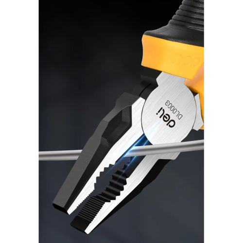 Плоскогубцы Deli YS EDL0003 200 мм, 2-х компонентные рукоятки фото 7 Плоскогубцы Deli YS EDL0003 200 мм, 2-х компонентные рукоятки фото 7