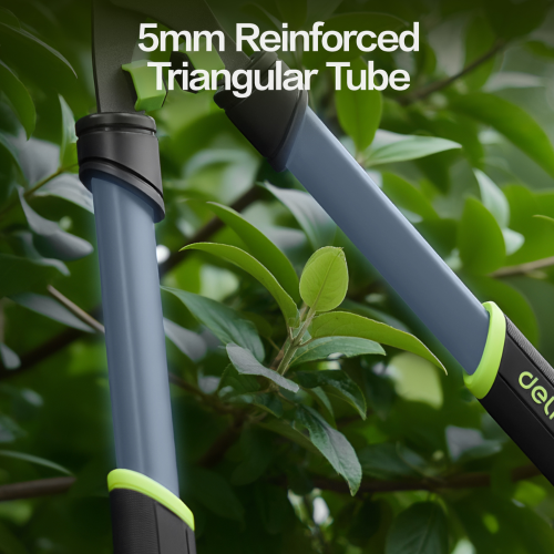 Сучкорез садовый Deli GS EDL-YL1006, 650 мм, черный/зеленый фото 5