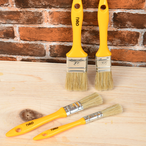 Кисть малярная Deli YS EDL509132, плоская, 0,8"-20 мм, смешанная щетина фото 3