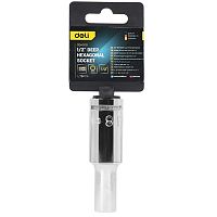 Головка торцевая шестигранная Deli YS EDQ4308 1/2, 8 мм