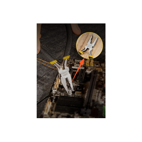 Набор мини-плоскогубцев Deli YS EDL103205-6, 6 шт фото 13 Набор мини-плоскогубцев Deli YS EDL103205-6, 6 шт фото 13