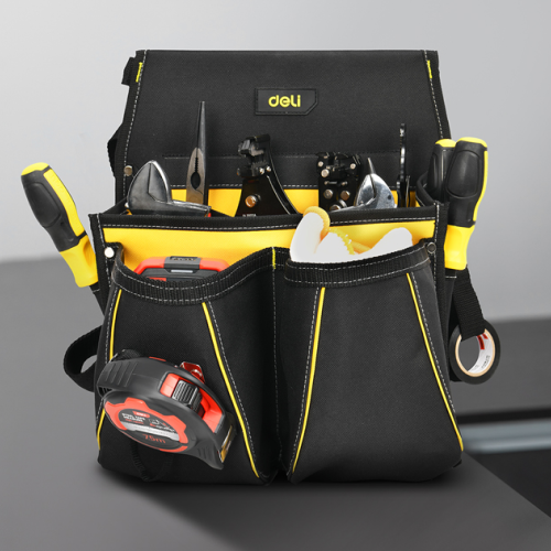 Сумка поясная Deli YS DLP09, для инструмента, 13 карманов фото 3