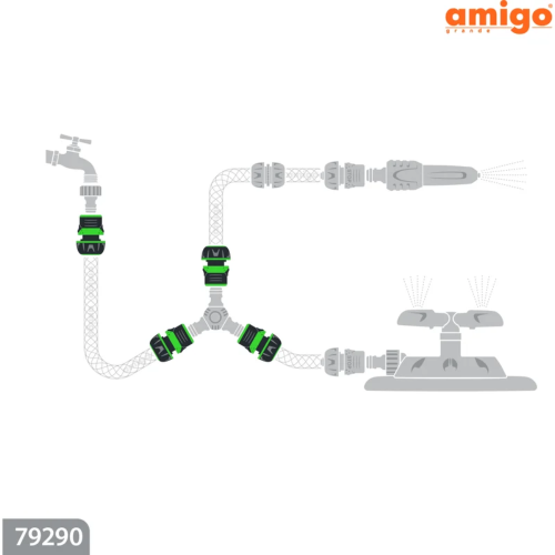 Коннектор Amigo Grande 79290, 3/4" фото 3