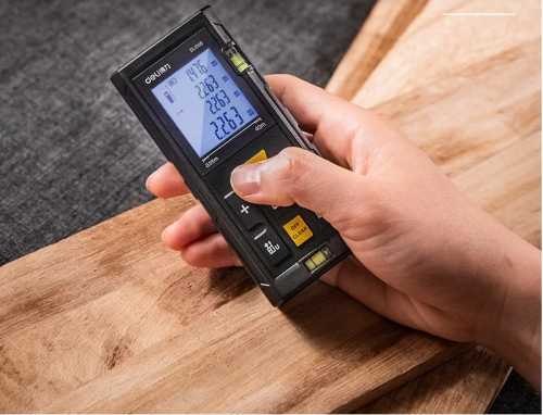 Дальномер лазерный Deli YS EDL4168 60 м фото 4