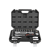 Набор инструмента 1/2" Deli RS EDQ43025, 25 шт.