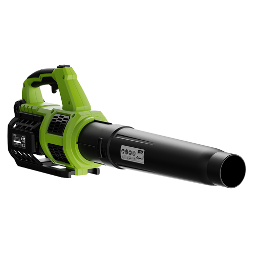 Воздуходувка Deli GS EDG012-1, аккумулятор, бесщеточная, 20 В, 4Ач, коробка, черный, зеленый фото 4